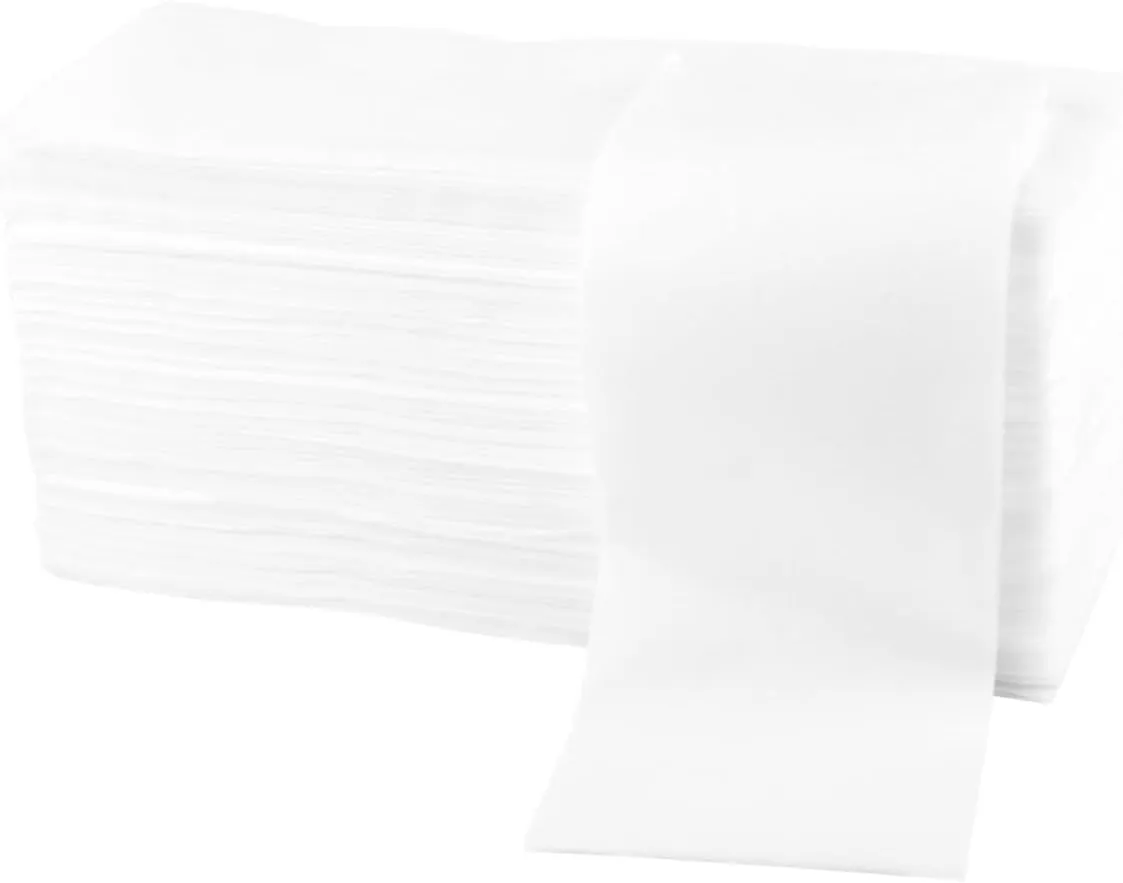 100Pcs Disposable Feet Bath Towel Non Woven Oil Resistant Soft Comfortable for Spa Salon Hot Spring and Home Cleaning
