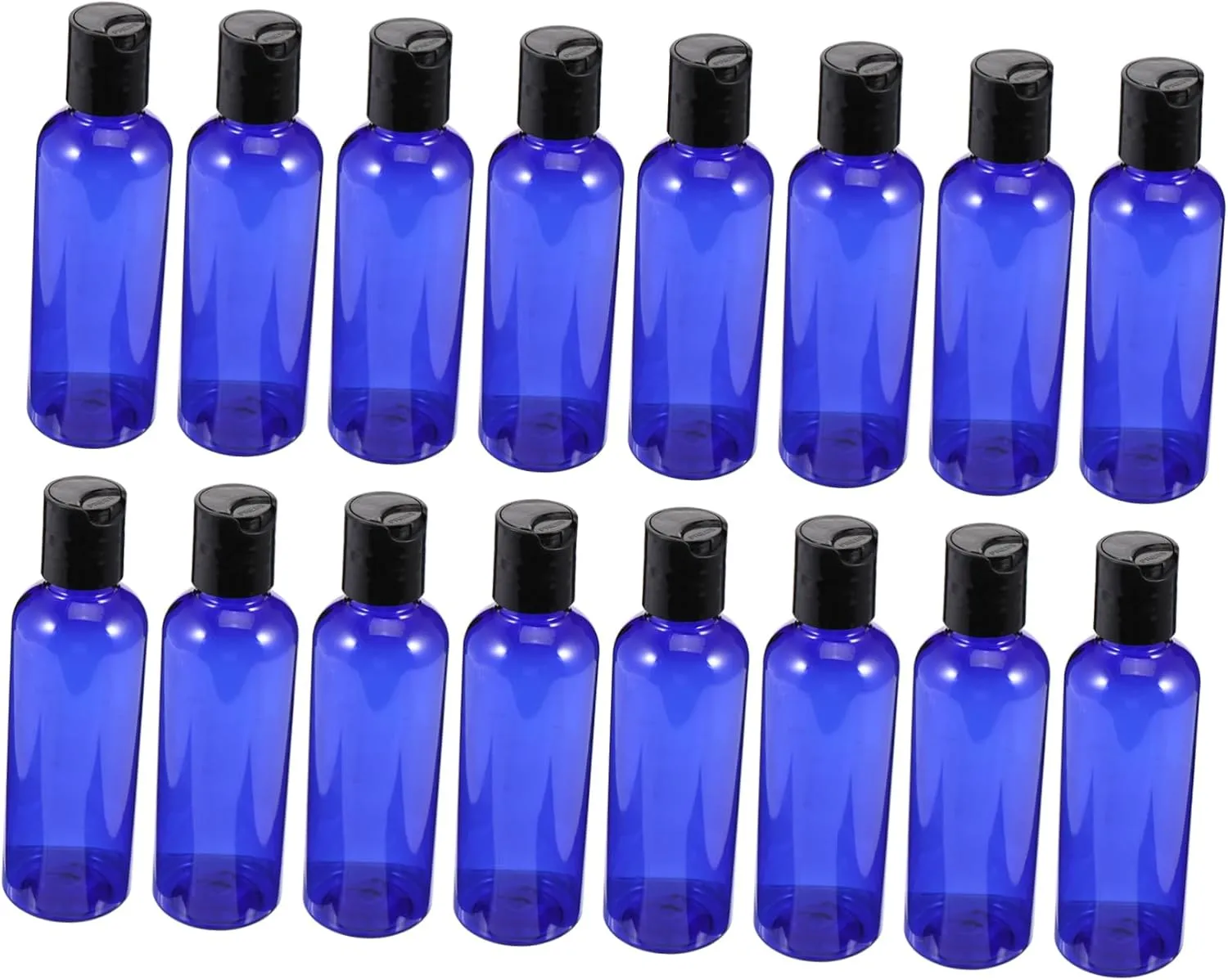 16Pcs Refillable Travel Lotion Bottles Leak Toiletry Containers for Shampoo Body Wash More for Luggage Handbag Backpack