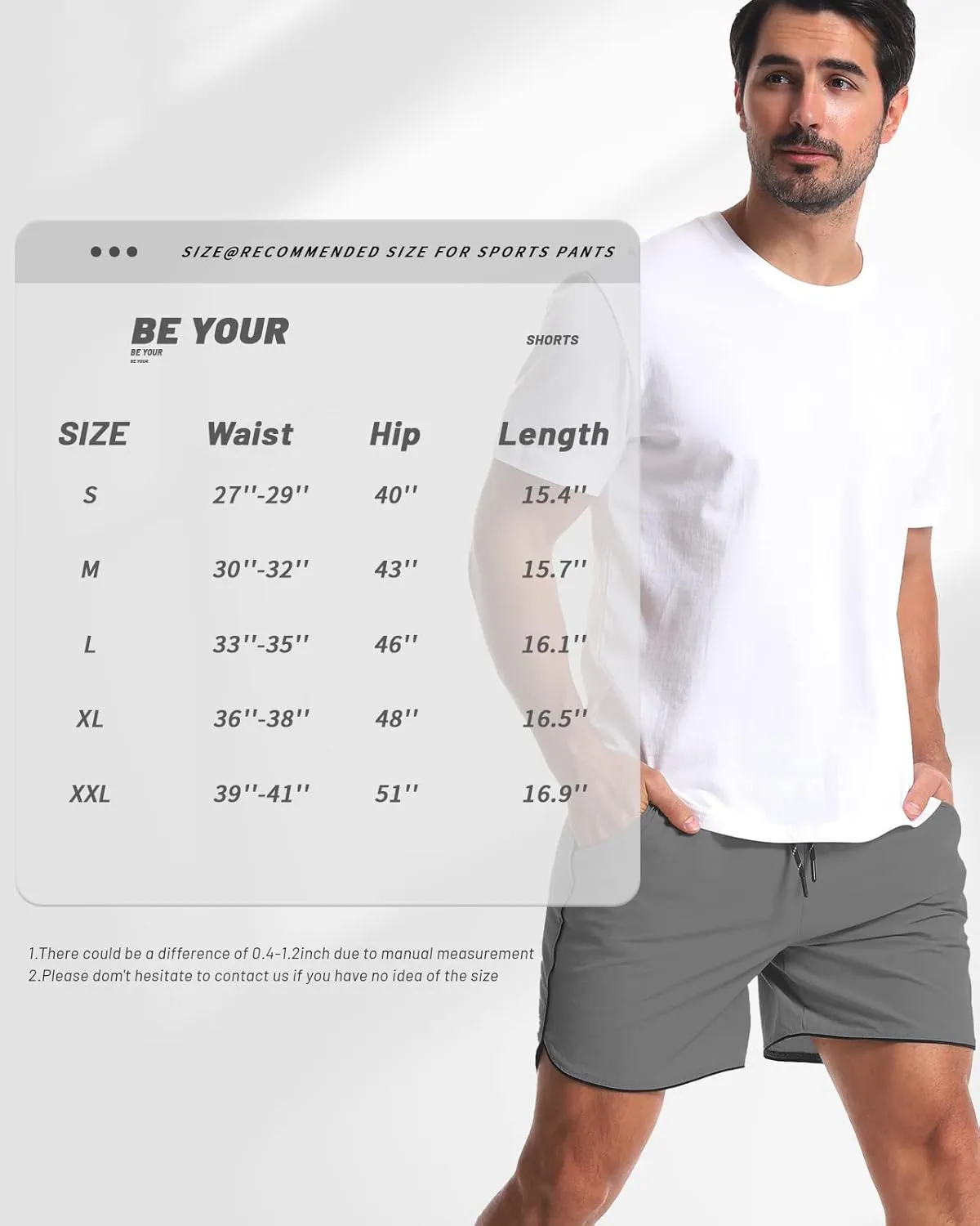 2 Pack 5" Workout Athletic Shorts Men Quick Dry Gym Shorts with Pockets, Exercise Sports Running Shorts for Men
