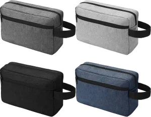 4 Pcs Toiletry Bag Water Resistant Shaving Toiletry Travel Cosmetic Bag for Men Portable Storage for Women Makeup Pouch Organizer with Large Capacity for Toiletries(Dark Color,Plain)