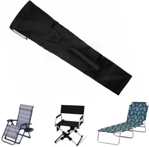 48 Inch Camping Chair Large Replacement Bag, Outdoor Folding Chair Carrying Bag with Adjustable Shoulder Strap, Large Folding Chair Carry Bag Storage Tent Bag Compatible with GCI, Coleman, Kijaro