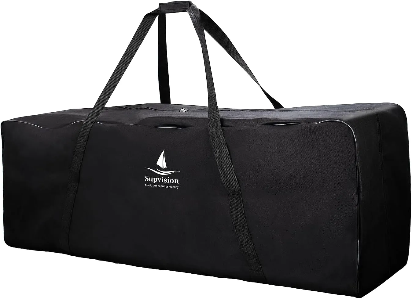 49.2in Storage Bag with 2-Way Durable Zippers and Handles Duffel Bag Strong Oxford Fabric Extra Large Luggage Bags for Travel Camping Sports Equipment Storage Bags 200L 52.8Gallons
