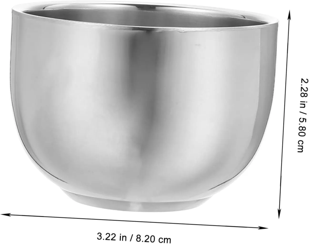 5pcs Shaving Bowl Men's Shave Cream Mug Professional Shaving Cup Accessory