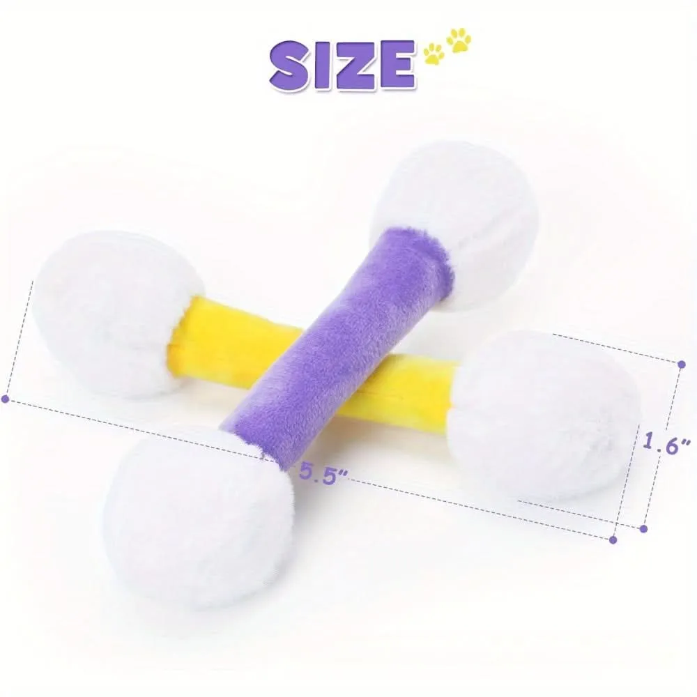 6 Pcs Cat Mint Cotton Swab Toys