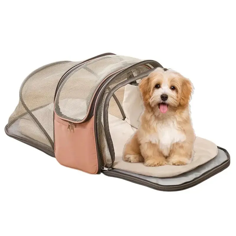 6 Pockets Pet Travel Carrier
