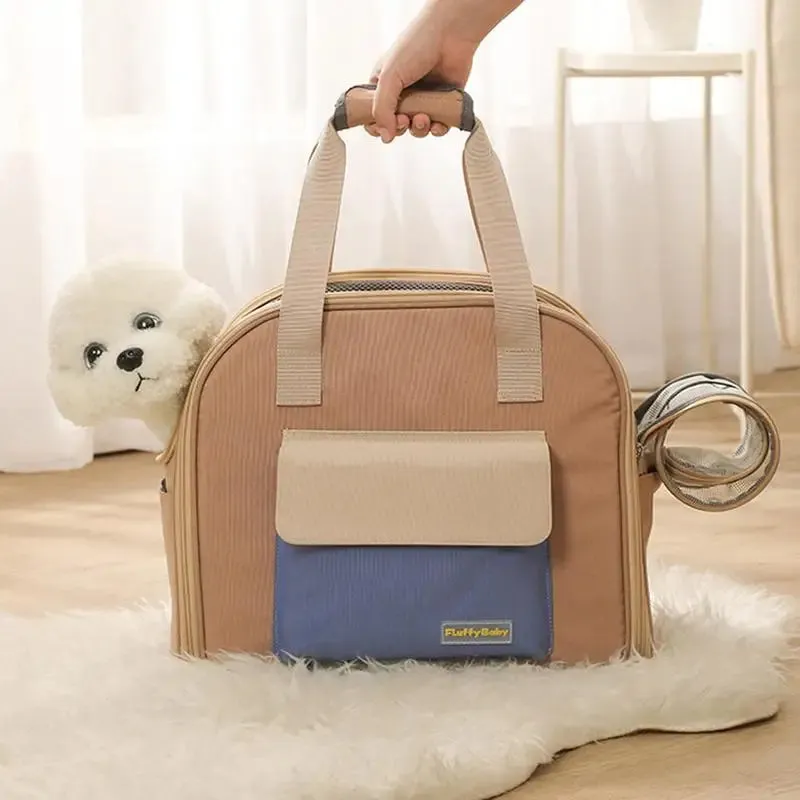6 Pockets Pet Travel Carrier