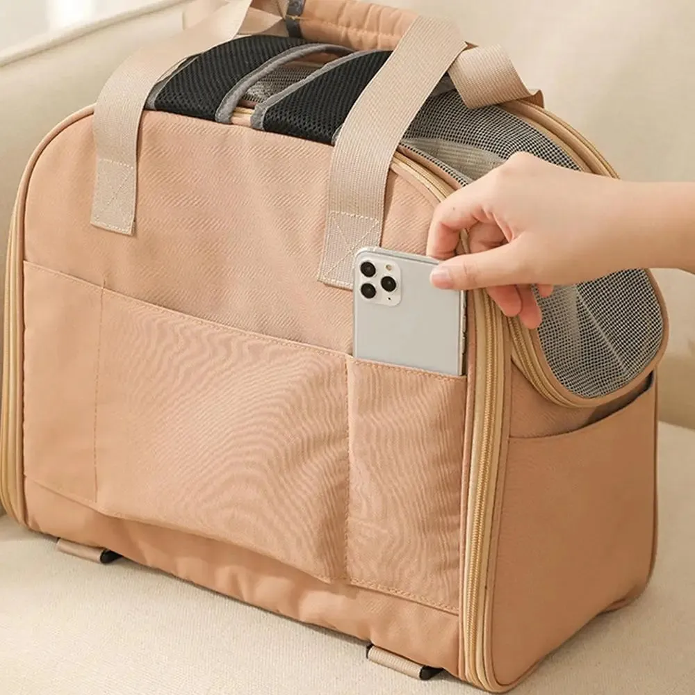 6 Pockets Pet Travel Carrier