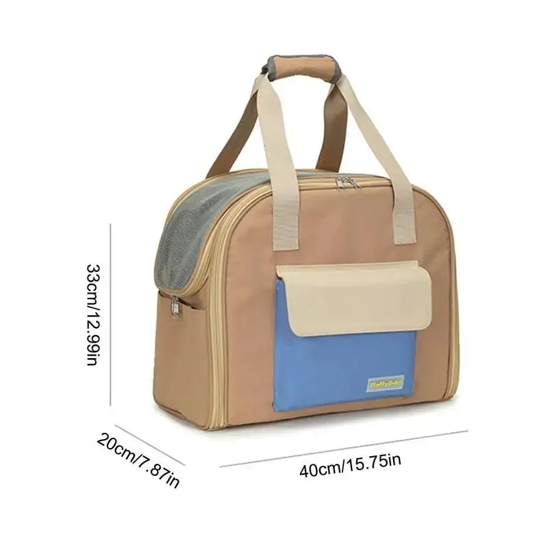 6 Pockets Pet Travel Carrier