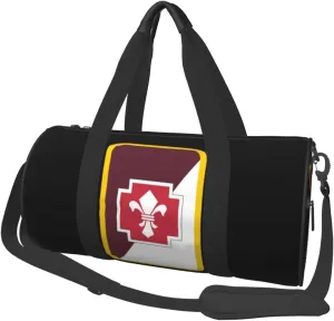 62nd Medical Brigade Duffel Bag Gym Bag Sports Bags Foldable Travel Bag Multipurpose Backpack