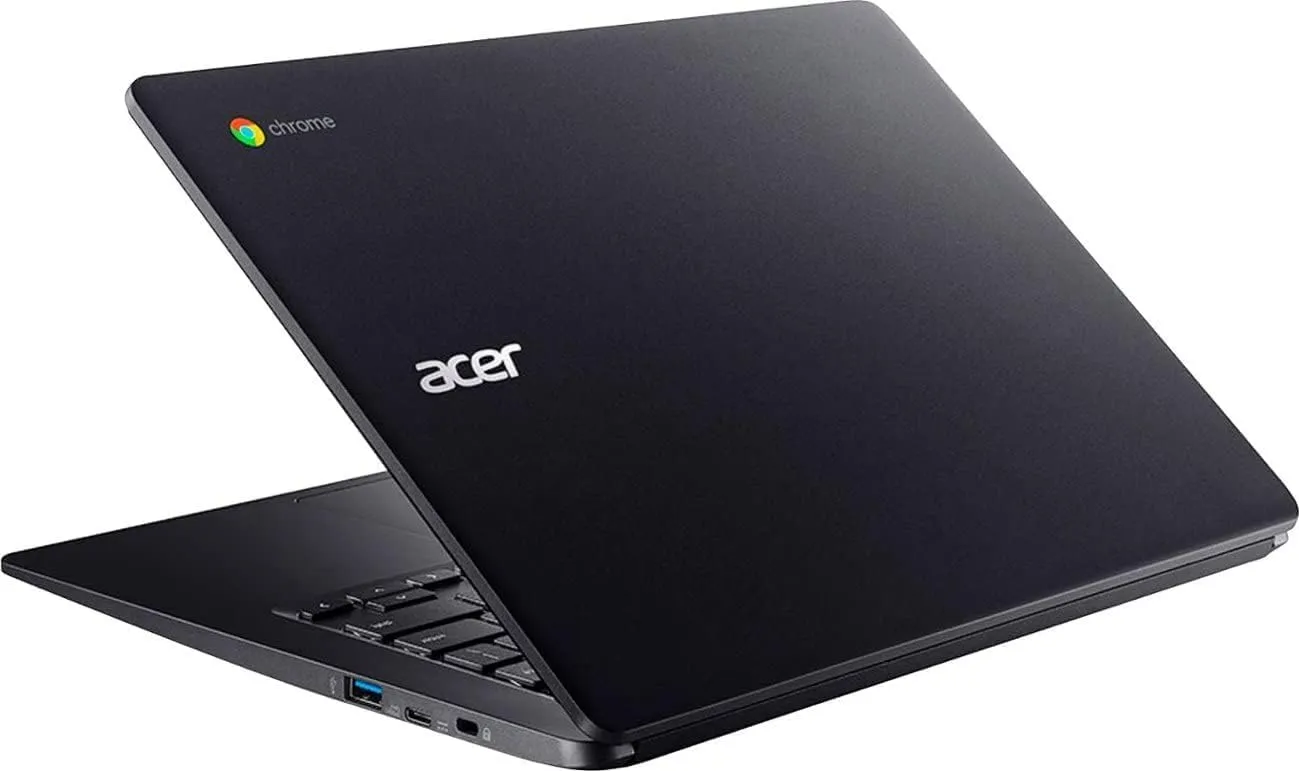 acer Chromebook 314 for Student and Business, 14" FHD Touch IPS, Intel UHD Graphics 600, Intel Celeron N4020, 4GB RAM, 128GB Storage(64GB eMMC   64GB USB), Chrome OS, WiFi 5- Black