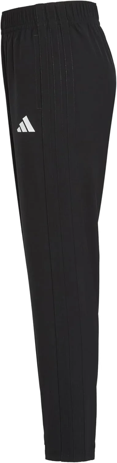 adidas Boys' Woven 3-Stripe Stretch Pant