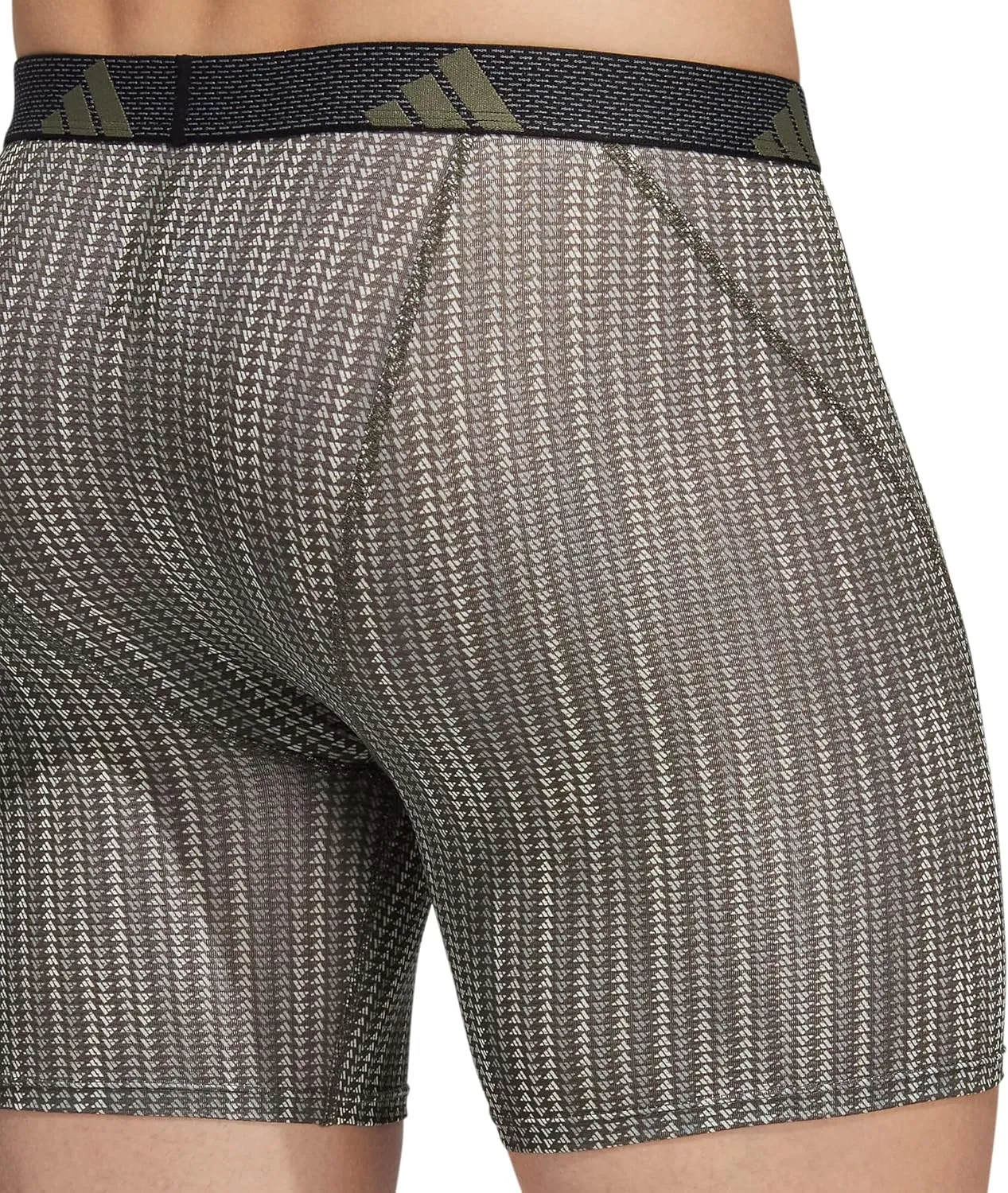 adidas Men's Sport Performance Mesh Boxer Brief Underwear (3-Pack)