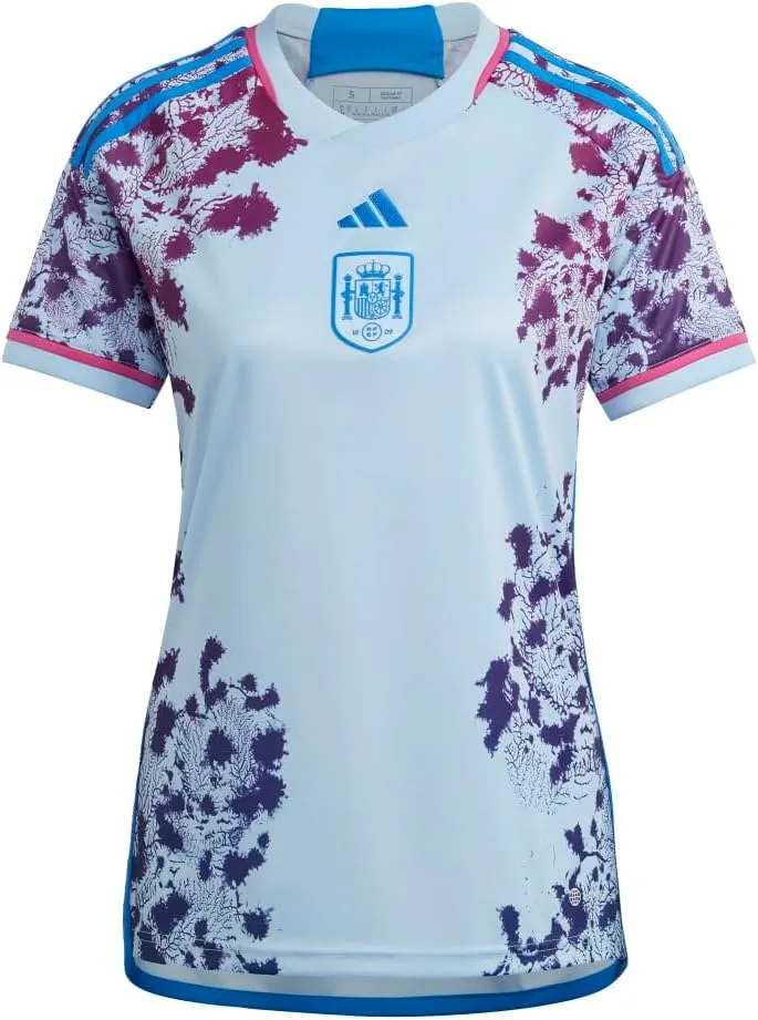 adidas Spain Women's Away Jersey World Cup 2023 (US, Alpha, Large, Regular, Regular)