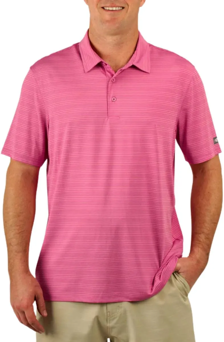 AFTCO Link Short Sleeve Performance Polo Shirt