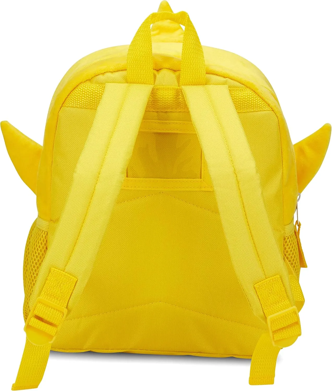 AI ACCESSORY INNOVATIONS Baby Shark 12" Backpack for Girls & Boys, Plush with 3D Fins & Appliques, Adjustable Straps & Padded Back, Lightweight Travel Bag for Kids