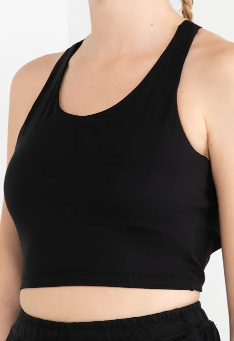 Akira Women Sports Bra (Black)