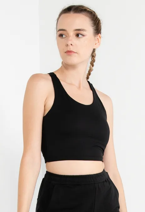 Akira Women Sports Bra (Black)