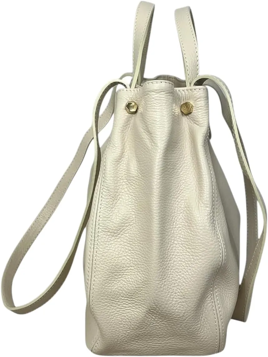 Alfa Handbag, Genuine Leather Made in Italy