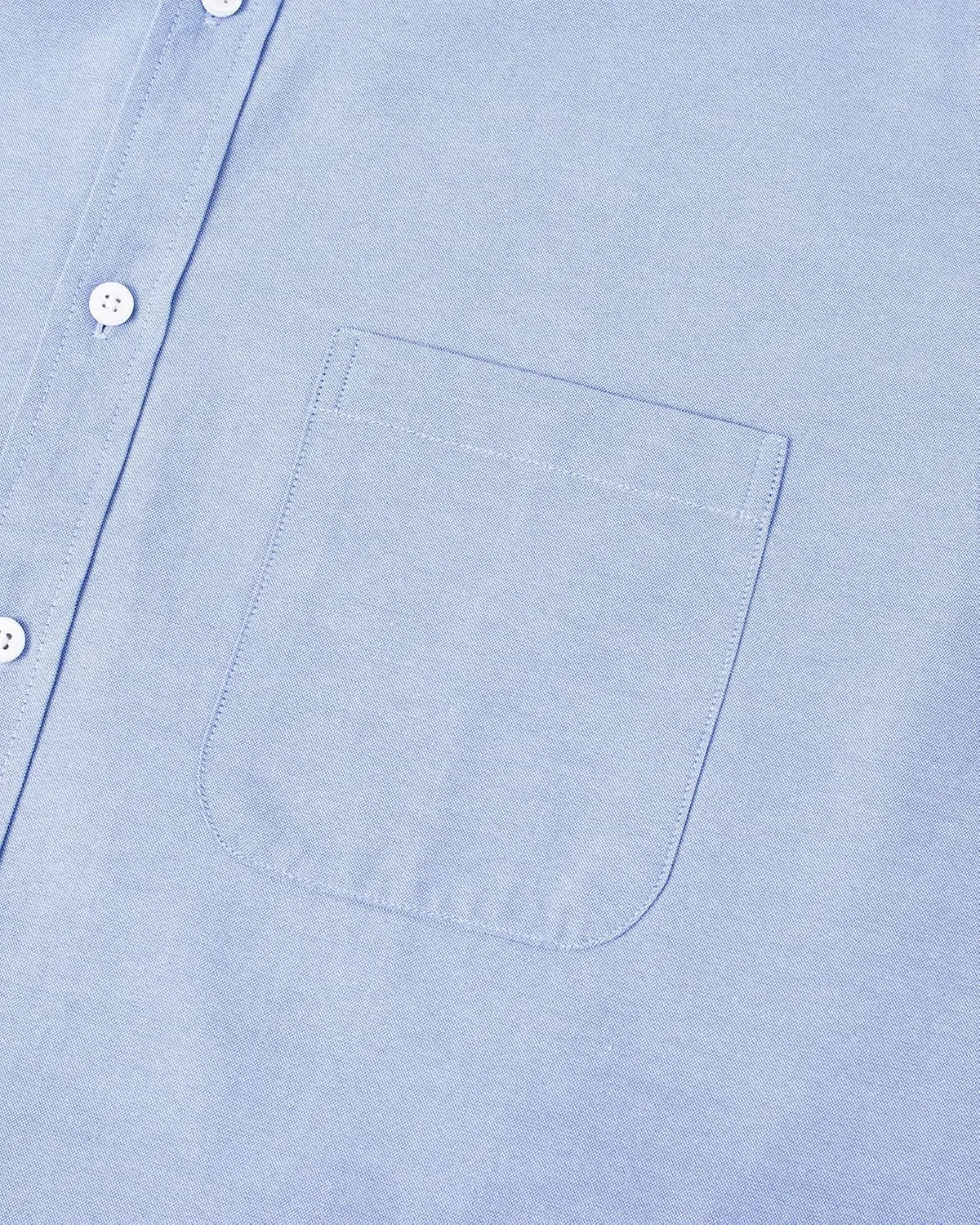 Alimens & Gentle Mens Solid Oxford Shirt Long Sleeve Dress Shirt Work Casual Button Down Shirts with Pocket
