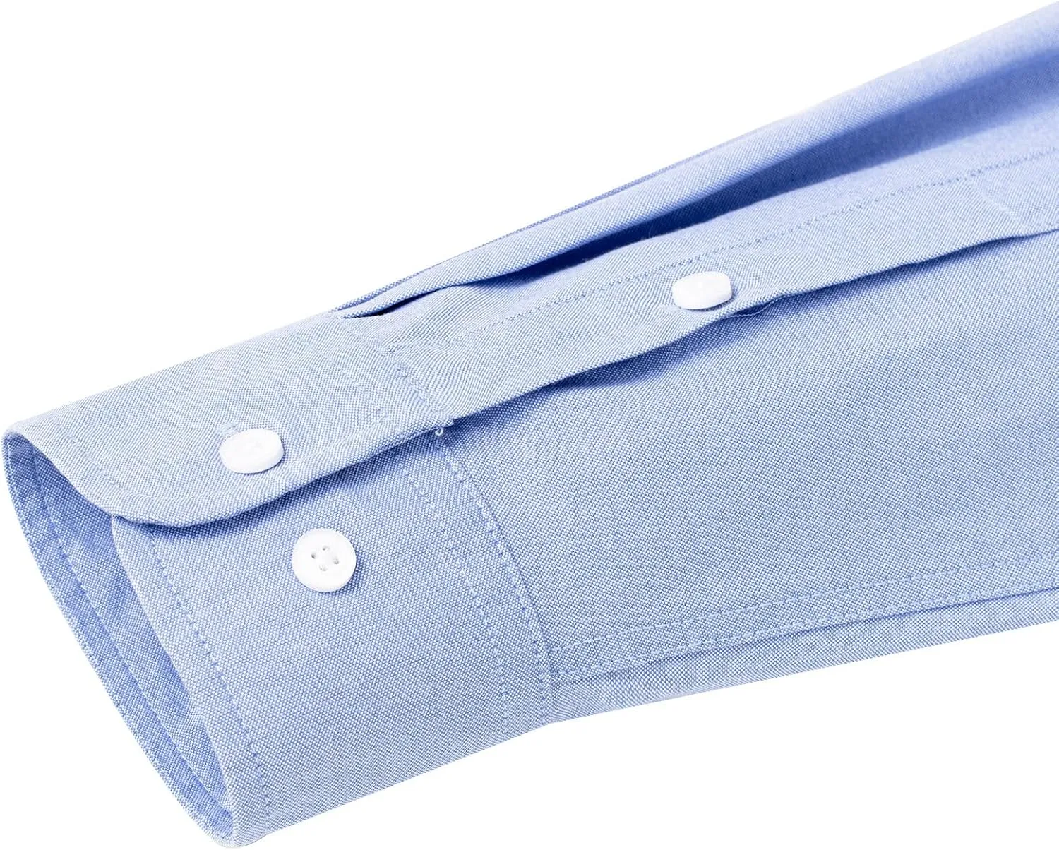 Alimens & Gentle Mens Solid Oxford Shirt Long Sleeve Dress Shirt Work Casual Button Down Shirts with Pocket
