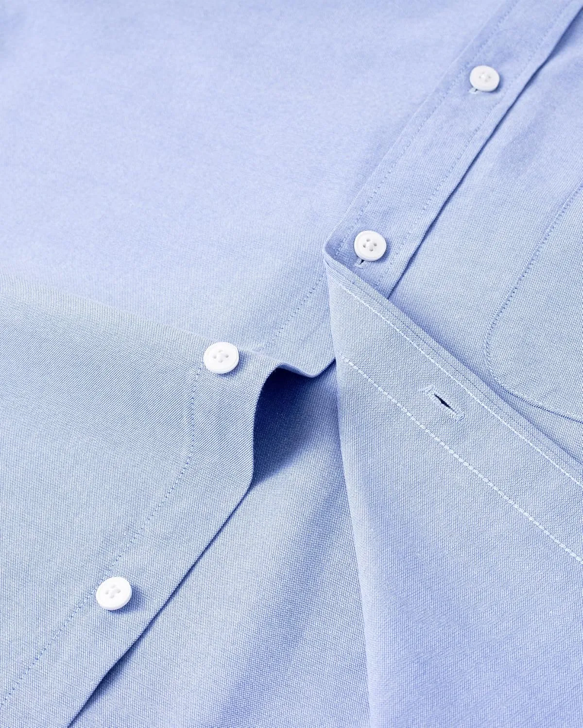 Alimens & Gentle Mens Solid Oxford Shirt Long Sleeve Dress Shirt Work Casual Button Down Shirts with Pocket