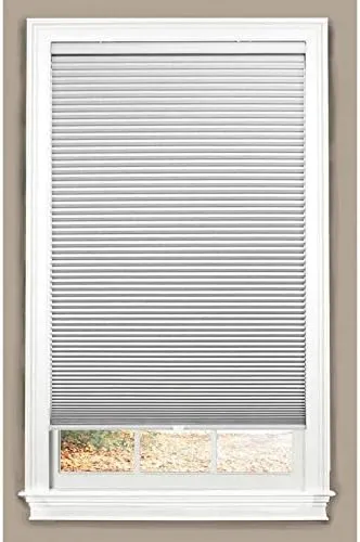 allen   roth White Blackout Cordless Cellular Shade (Actual: 31-in x 64-in)