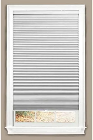 allen   roth White Blackout Cordless Cellular Shade (Actual: 31-in x 64-in)