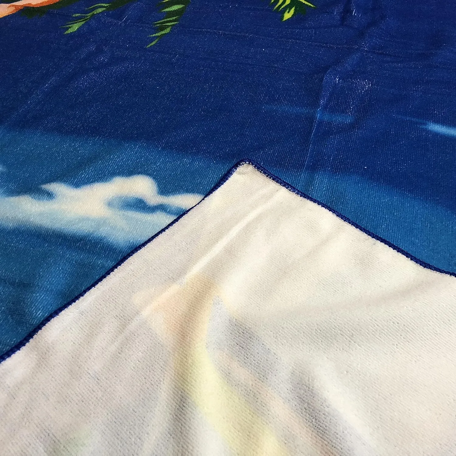 allgala Microfiber Beach Towel | Packable Beach Towel for Family | Quick Dry, Lightweight, Super Absorbent | Perfect for Beach, Pool, and Camping | Oversize 40"x70" - Boat