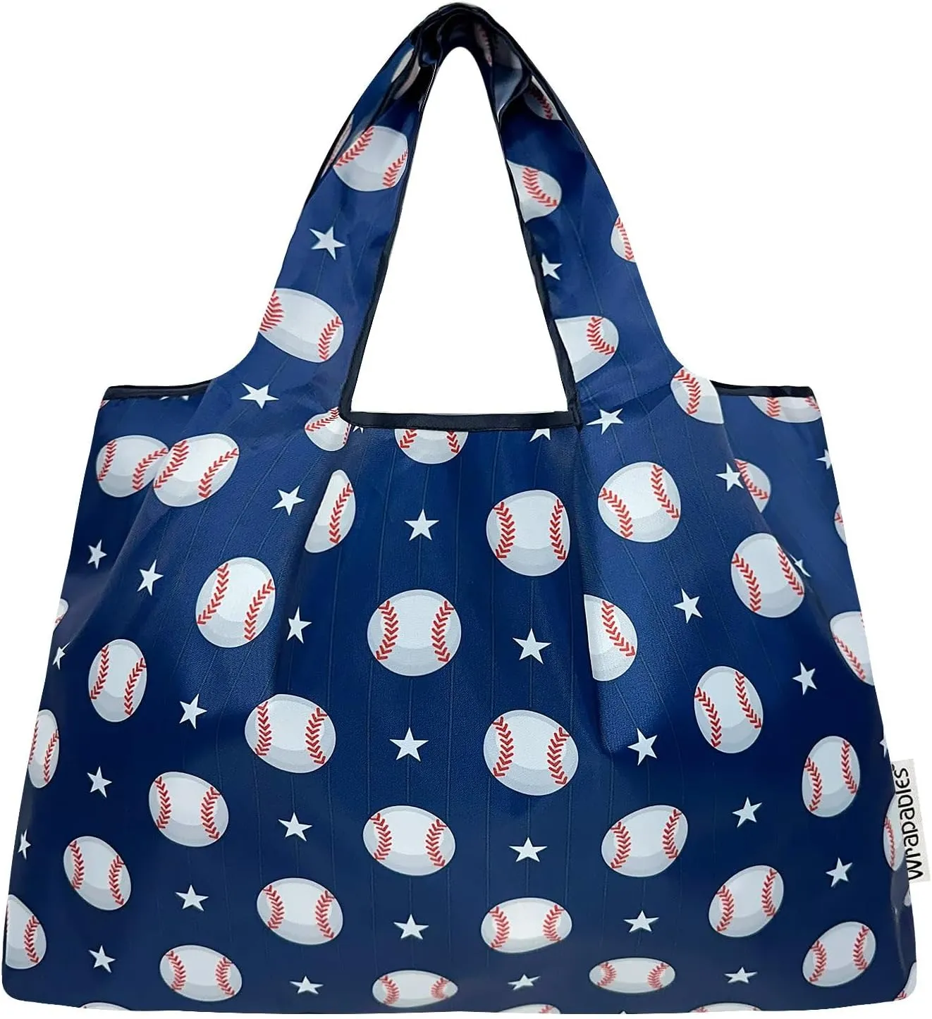 allydrew Large Foldable Tote Nylon Reusable Grocery Bags