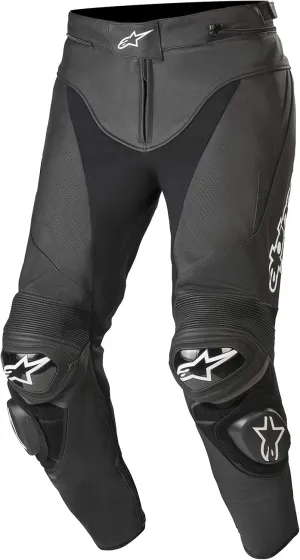 Alpinestars Track V2 Leather Men's Street Motorcycle Pants - Black / 52