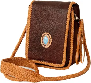 American Darling Cross Body Full Grain Genuine Leather Women Bag Western Handbag Purse | Crossbody Bag for Women | Cute Crossbody Bag | Crossbody Purse
