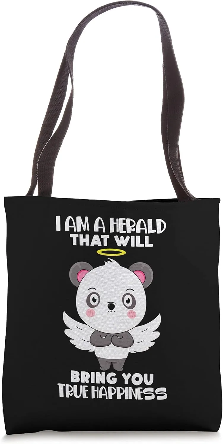 Angel - I Am A Herald That Will Bring You True Happiness Tote Bag