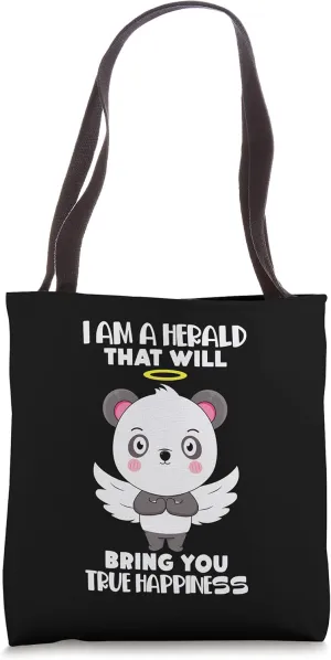 Angel - I Am A Herald That Will Bring You True Happiness Tote Bag