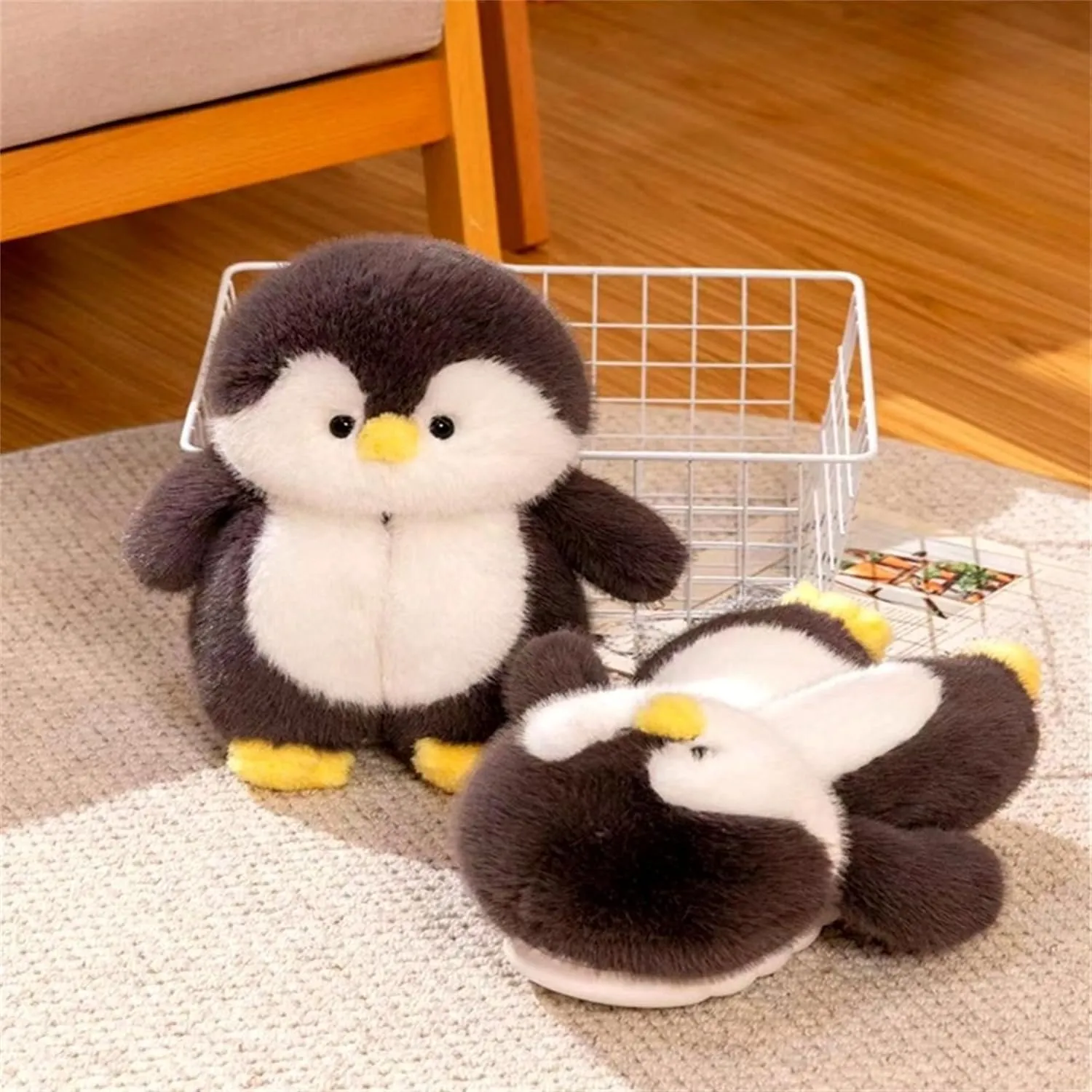 Animal Slippers for Women - Warm Plush Winter House Cotton Slippers - Indoor/Outdoor