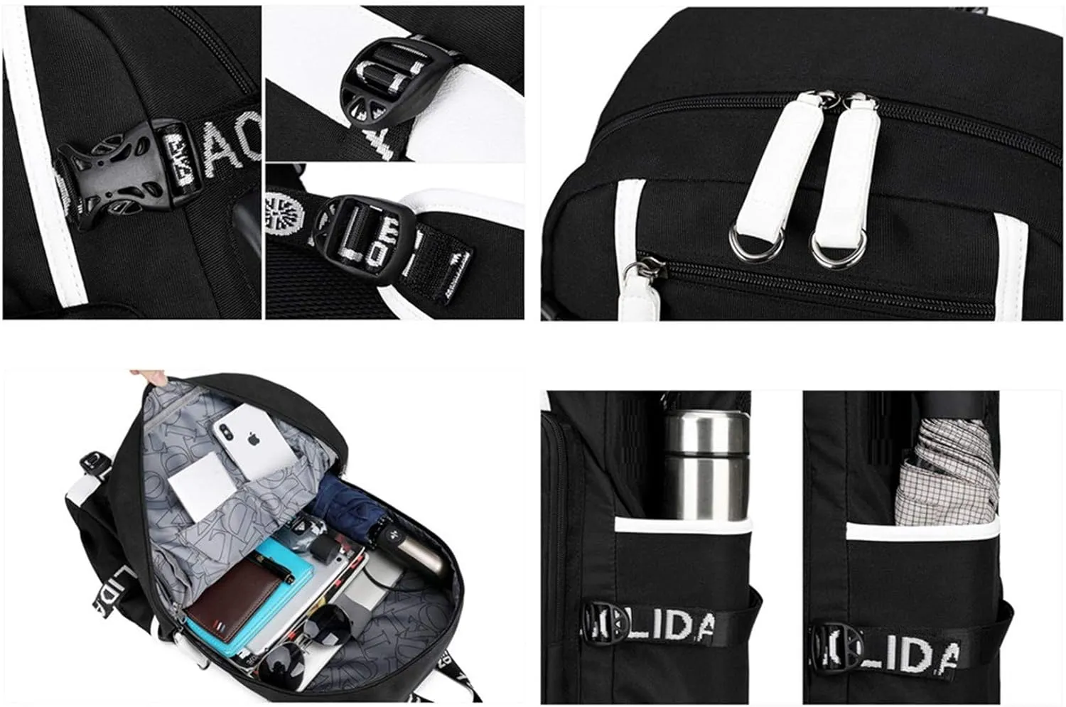 Anime Akame ga KILL Backpack Daypack Student Bag School Bag Shoulder Bag Bookbag 10