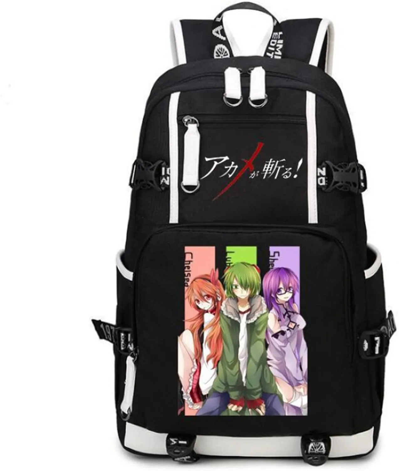 Anime Akame ga KILL Backpack Daypack Student Bag School Bag Shoulder Bag Bookbag 10