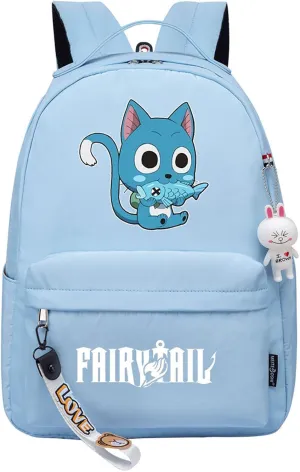 Anime Fairy Tail Backpack Daypack Student Bag Handbag Bookbag School Bag 17