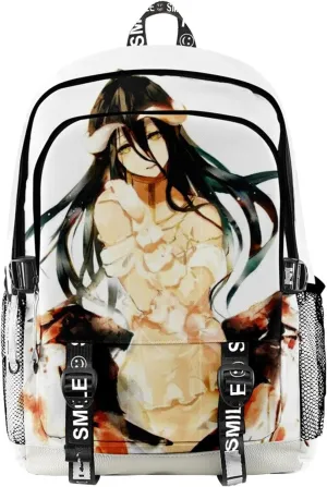 Anime OverLord Backpack Albedo Daypack Laptop Bag Student Bag School Bag Color 6