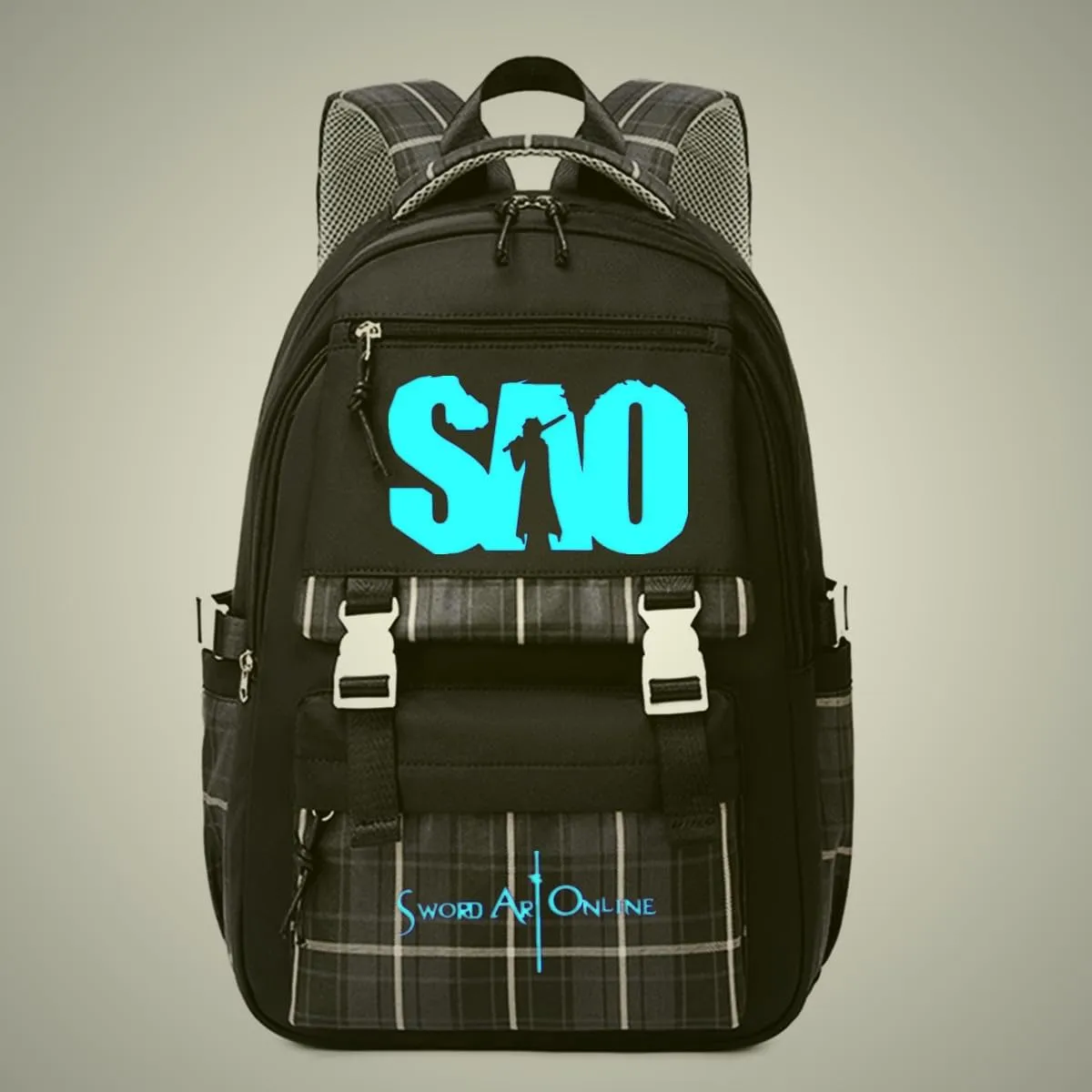 Anime Sword Art Online Backpack Mochila Satchel Daypack School Bag Bookbag 19