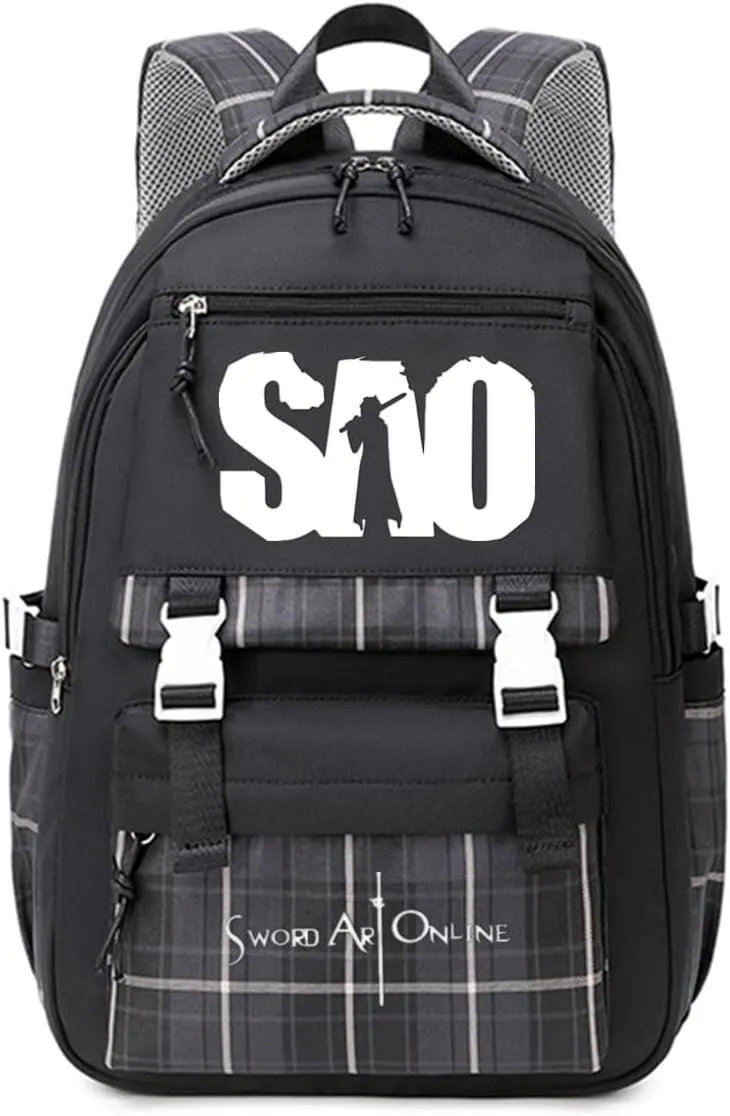 Anime Sword Art Online Backpack Mochila Satchel Daypack School Bag Bookbag 19