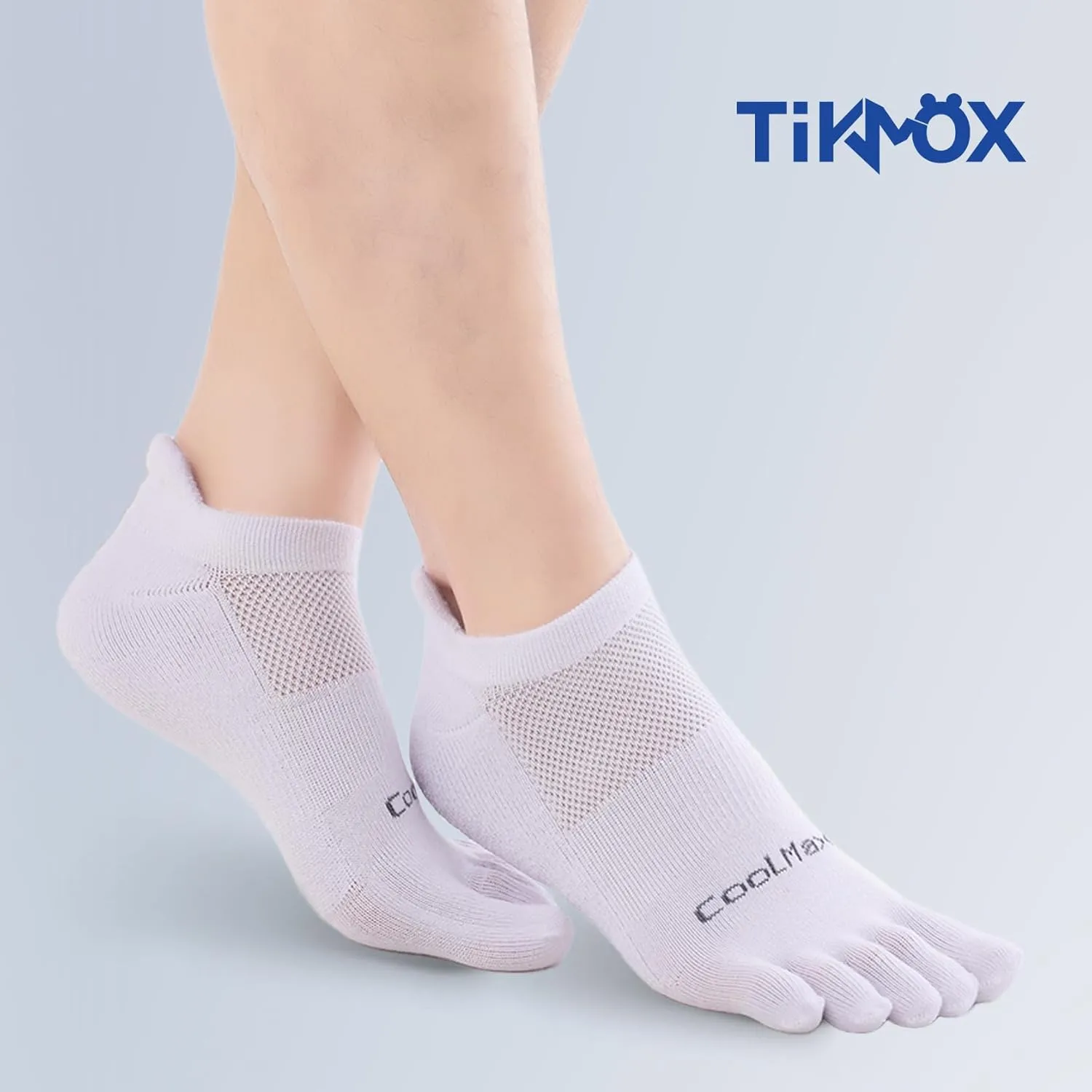 Ankle Running Toe Socks, Athletic Cool Feel & Quick Dry Fabric, Arch Support, Five-Toe Design for Sports Enthusiasts