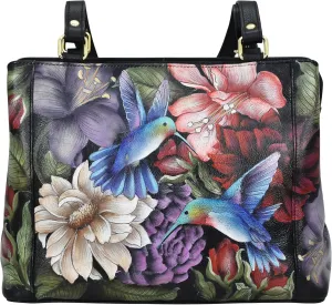 Anuschka Women’s Hand-Painted Genuine Leather Medium Everyday Tote