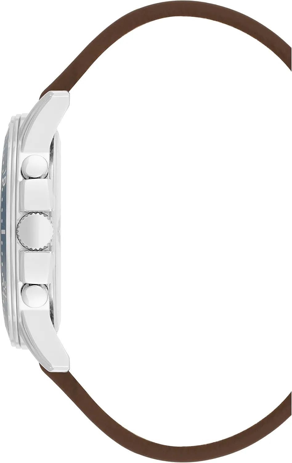 Armitron Men's Analog Chronograph Leather Strap Watch, 20/5531