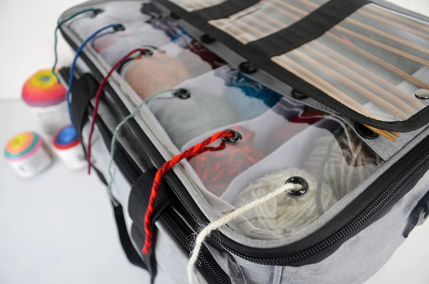ArtBin Needleworks Grey Project Bag