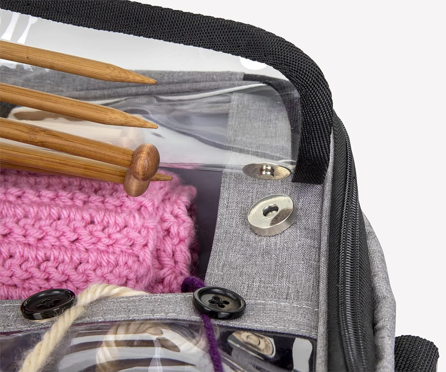 ArtBin Needleworks Grey Project Bag