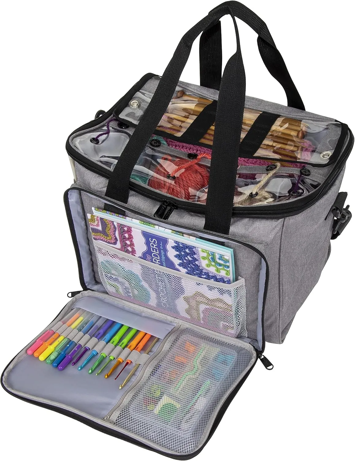 ArtBin Needleworks Grey Project Bag