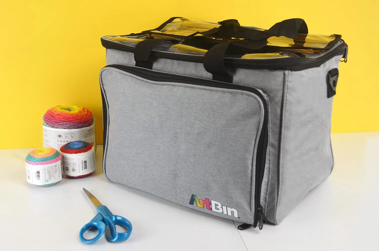 ArtBin Needleworks Grey Project Bag