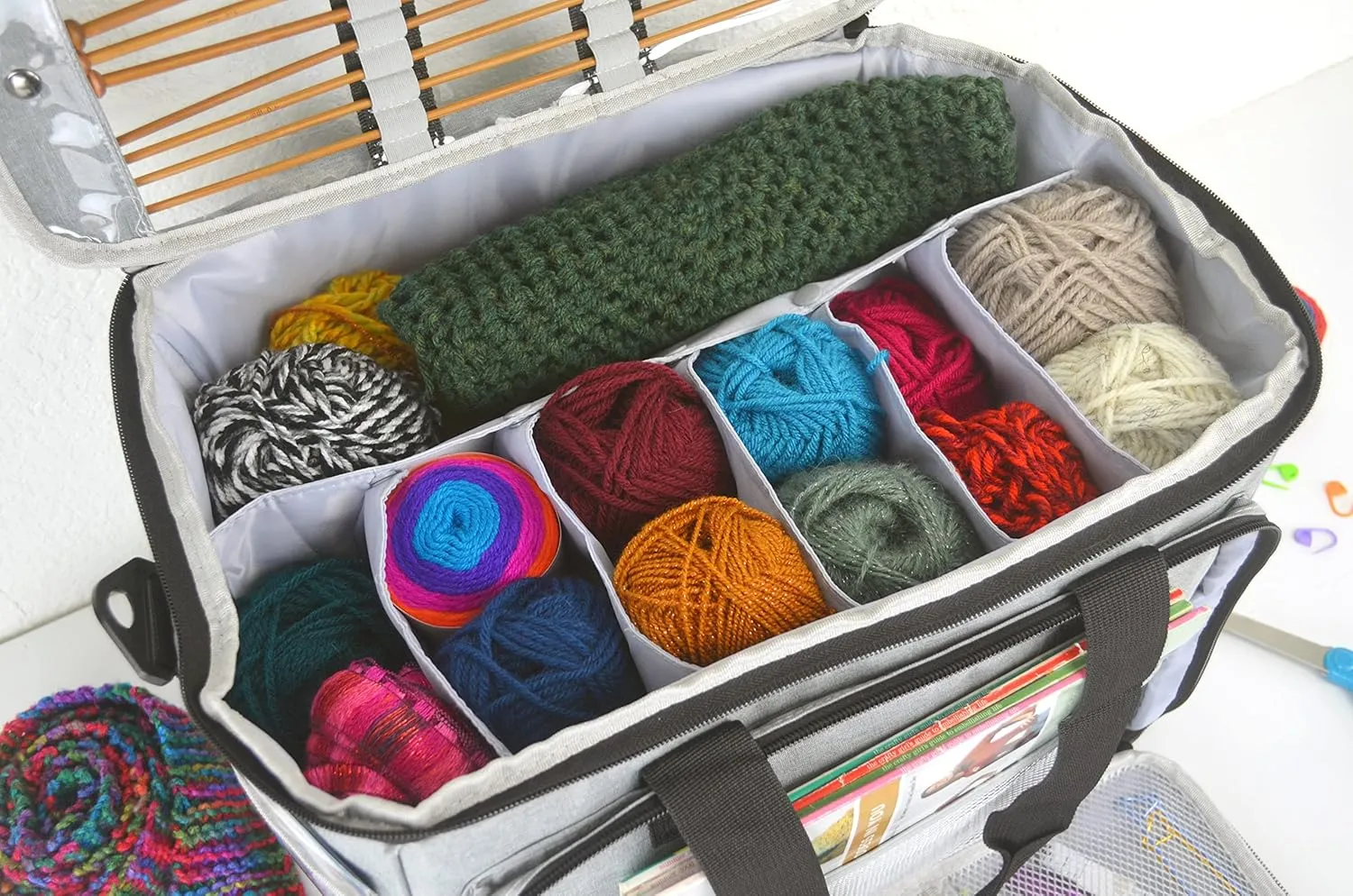 ArtBin Needleworks Grey Project Bag