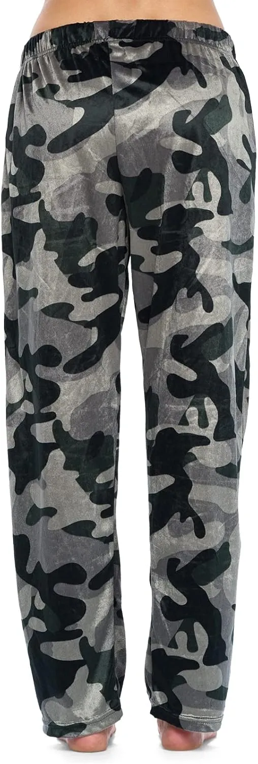 Ashford & Brooks Women's Plush Mink Fleece Pajama Sleep Pants