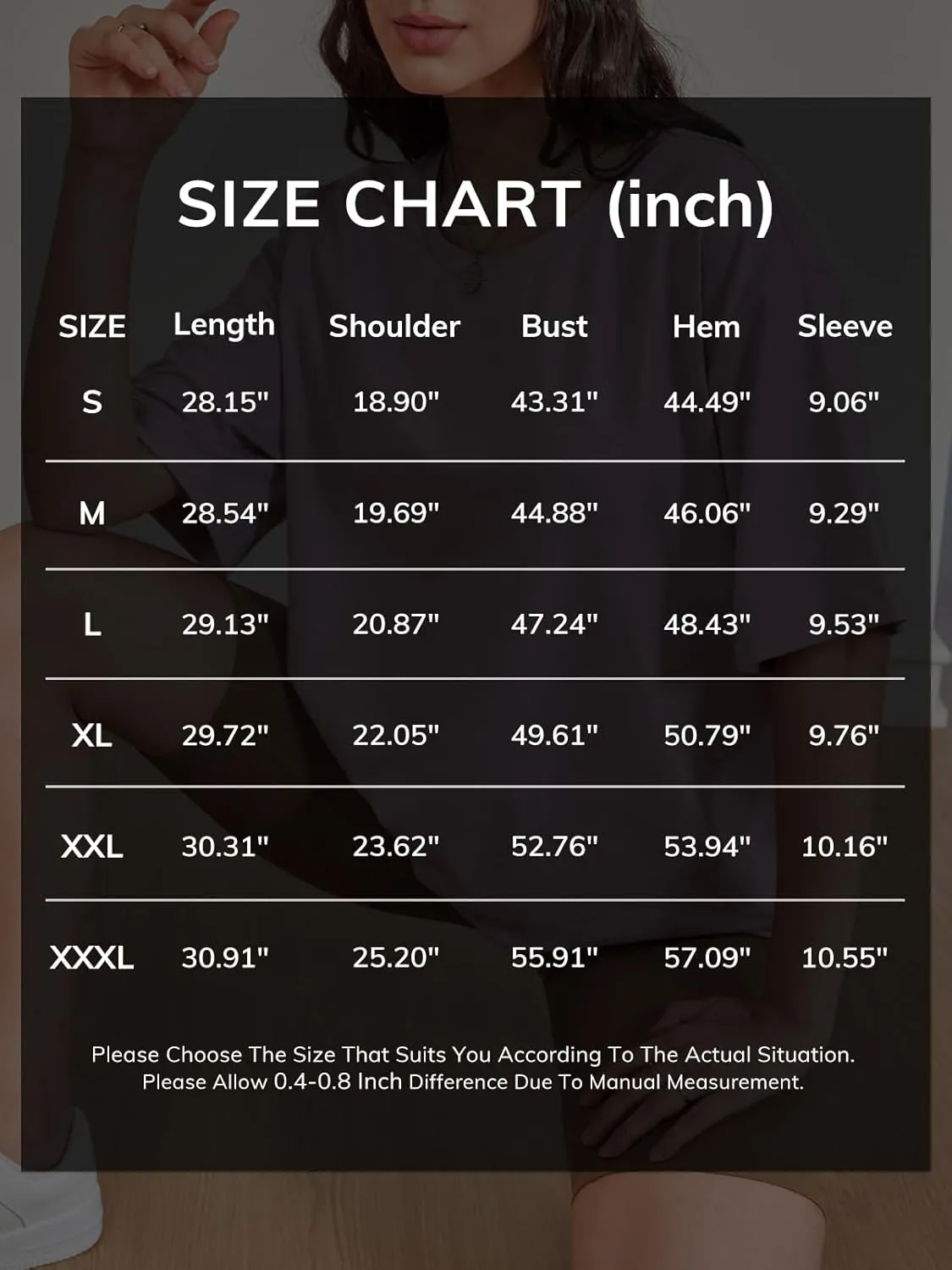 ATHMILE Womens Oversized T Shirts Loose Fit Crewneck Short Sleeve Tops Summer Casual Blouse 2025 Y2K Basic Tee Beach